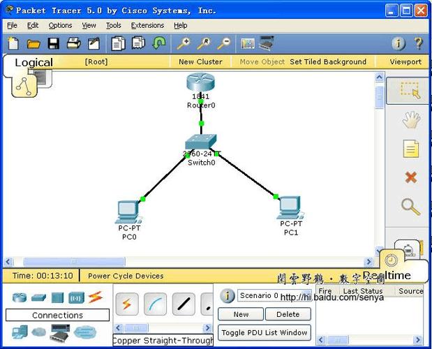 packet tracer 5.0仿真软件在计算机网络实践教学中的应用